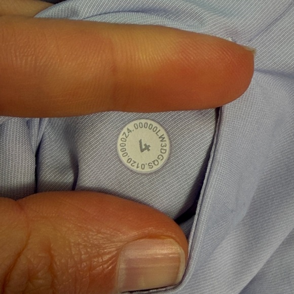 Lululemon Full Day Ahead Shirt Serene Blue - Picture 4 of 5